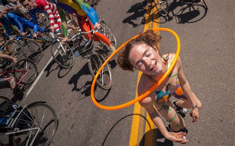 world naked bike ride women|In pictures: 16 years of the World Naked Bike Ride